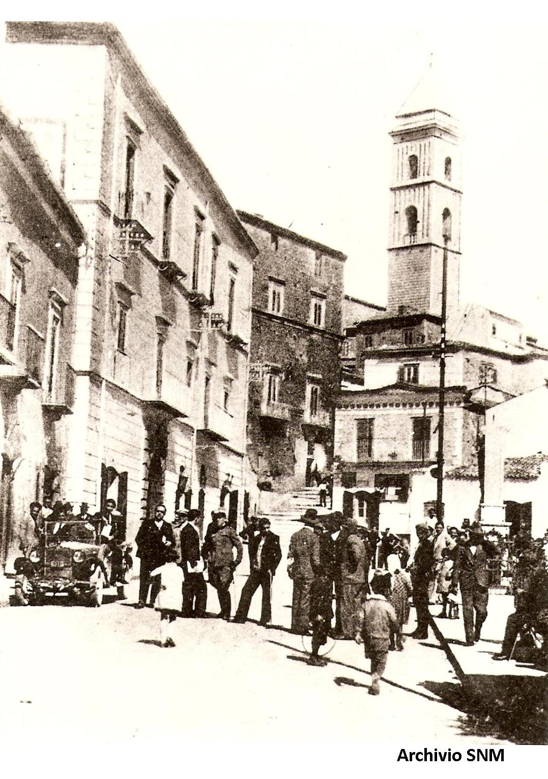 la Piazza di Sant'Agata nell'epoca